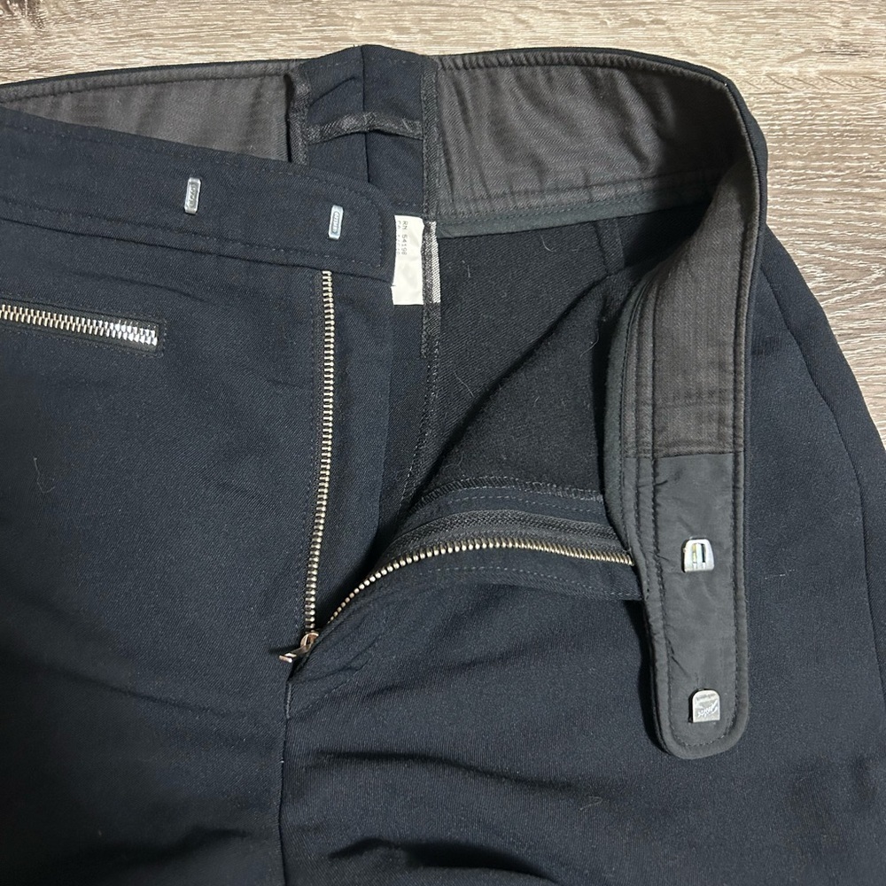 Bogner Ski Pants Black Wool Blend Size 10 Vintage Made in USA - Picture 7 of 16
